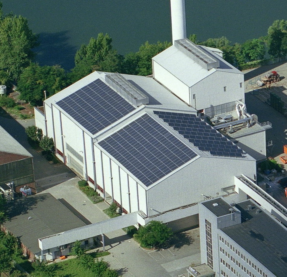 Schott Solar Dach Mainz